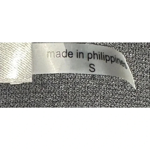 Natori Kimono Cardigan Women's size Small Black Gray asian inspired - Picture 5 of 8